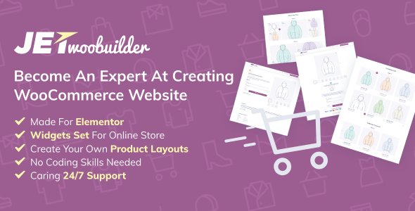 JetWooBuilder v1.6.1 - WooCommerce Addon for Elementor