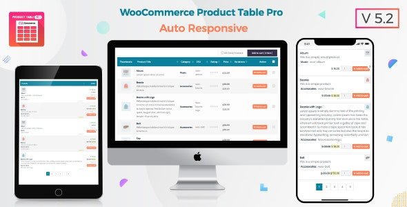 Product Table Pro v6.0.16 - WooCommerce Product Table view solution
