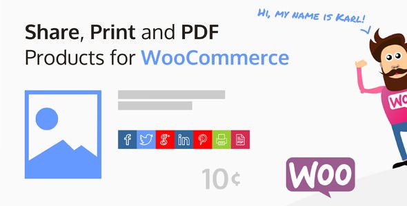 Share, Print and PDF Products for WooCommerce v2.5.6