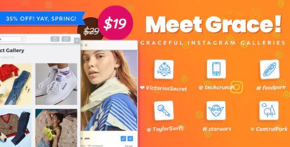Instagram Feed Gallery - Grace for WordPress v1.1.14
