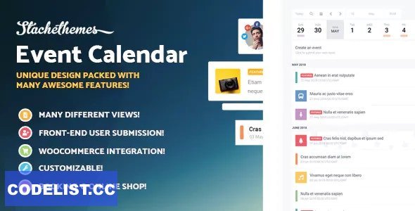 Stachethemes Event Calendar v3.2.6 - WordPress Events Calendar Plugin