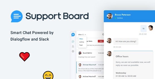 Support Board v3.0.7 - Chat PHP Wordpress Plugin