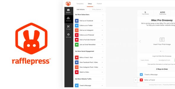 RafflePress Pro v1.7.2 - The Best WordPress Giveaway Plugin