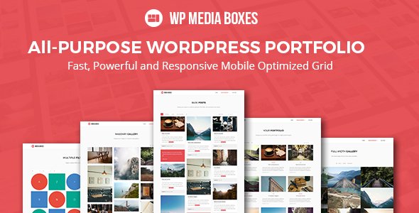 WP Media Boxes Portfolio v1.4.8