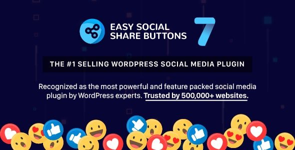 Easy Social Share Buttons for WordPress v7.5