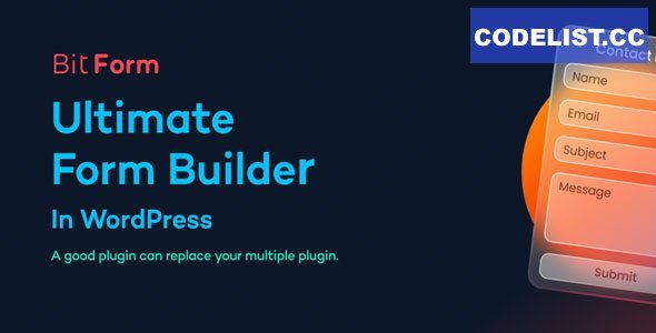 Bit Form Pro v2.12.12 - Ultimate Form Builder In WordPress