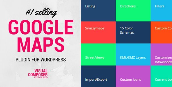 Advanced Google Maps Plugin for Wordpress v5.2.8