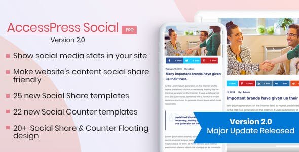 AccessPress Social Pro v2.1.8