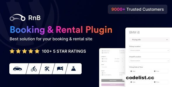 RnB v18.0.5 - WooCommerce Booking & Rental Plugin