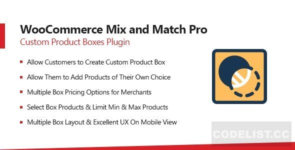 WooCommerce Mix &amp; Match v1.3.7 - Custom Product Boxes Bundles