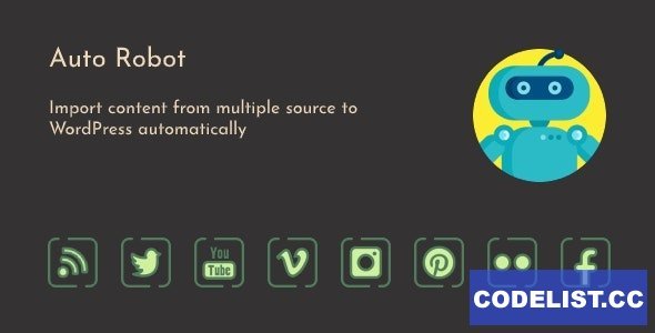 Auto Robot v3.0.4 - WordPress Autoblogging Plugin