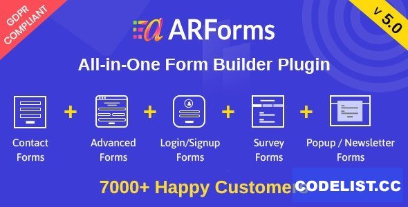 ARForms v6.9.5 - Wordpress Form Builder Plugin