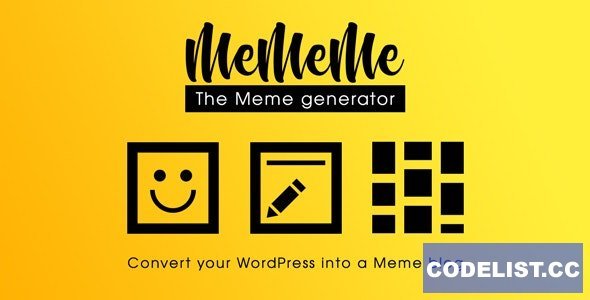 MeMeMe v2.0.4 - The Meme Generator | WP Plugin