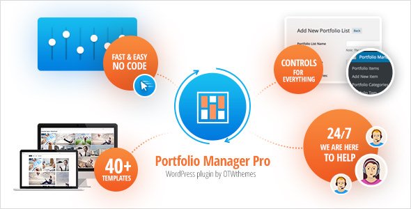 Portfolio Manager Pro v3.5 - Responsive Portfolio &amp; Gallery