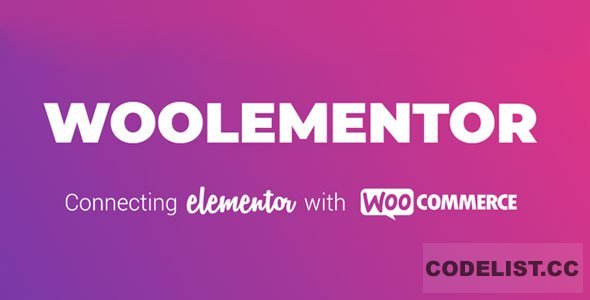 Woolementor Pro v1.5.1 - Connecting Elementor with WooCommerce