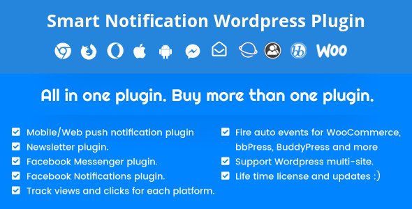 Smart Notification Wordpress Plugin v9.2.2