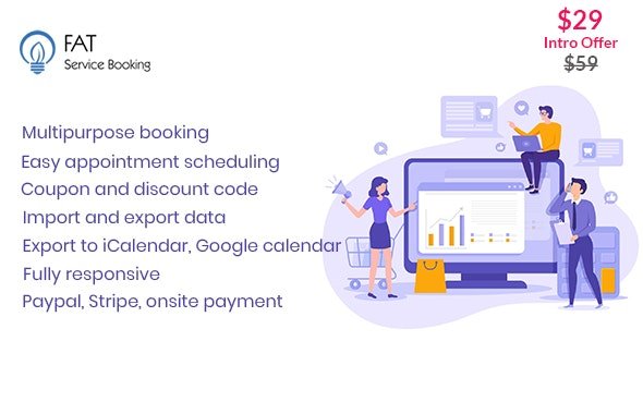 Fat Services Booking v2.10 - Automated Booking and Online Scheduling