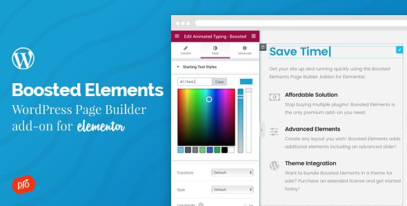 Boosted Elements v5.2 - Builder Add-on for Elementor
