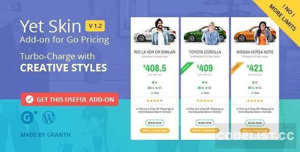 Yet Skin v1.2 - Add-on for Go Pricing