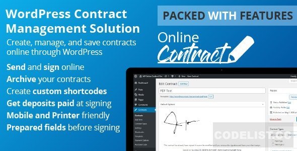 WP Online Contract v5.0.6