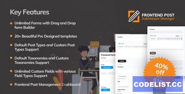 Frontend Post Submission Manager v1.3.3