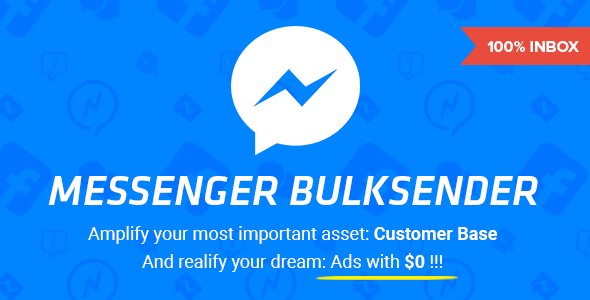 Facebook Messenger Bulksender v2.0.1
