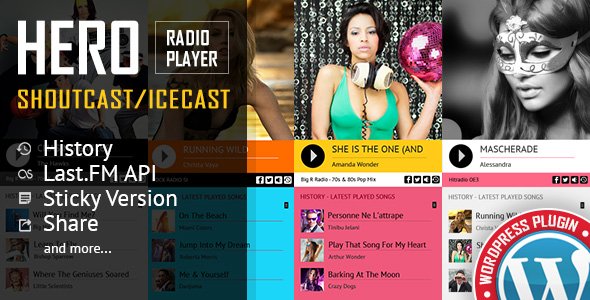 Hero v4.1.3.0 - Shoutcast and Icecast Radio Player