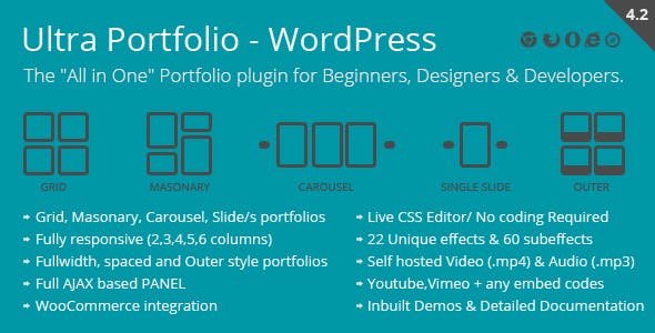 Ultra Portfolio v5.2 - WordPress