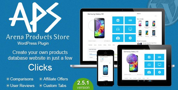 Arena Products Store v2.7.1 - WordPress Plugin