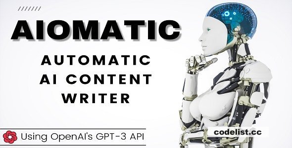 AIomatic v1.6.3 - Automatic AI Content Writer