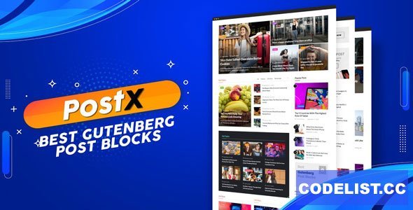 PostX Pro v1.4.8 - Gutenberg Post Blocks