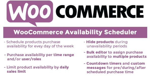 WooCommerce Availability Scheduler v10.7