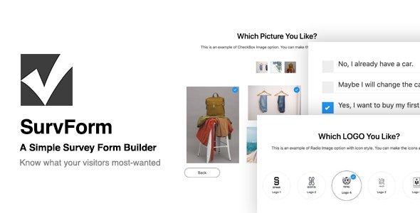 SurvForm v1.0.7.9 - Survey Form Builder Plugin For WordPress