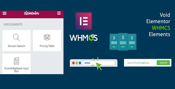 Elementor WHMCS Elements Pro For Elementor Builder v3.1