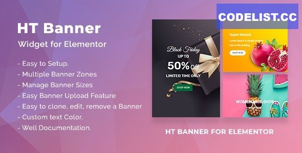 HT Banner for Elementor v1.0.4