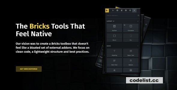 Bricksforge 0.9.5 - The Bricks Tools that feel native