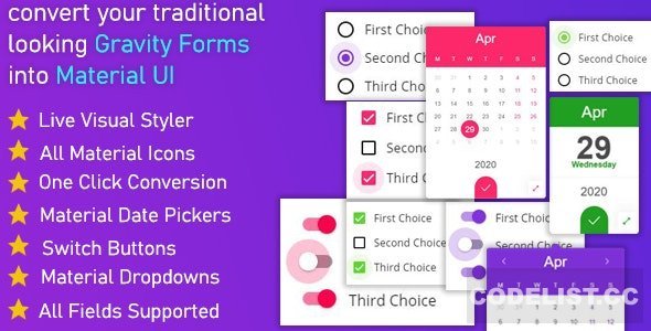 Gravitizer v1.0.0 - Gravity Forms Material UI Styler