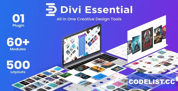 Divi Essential v4.4.0 - Divi Extension