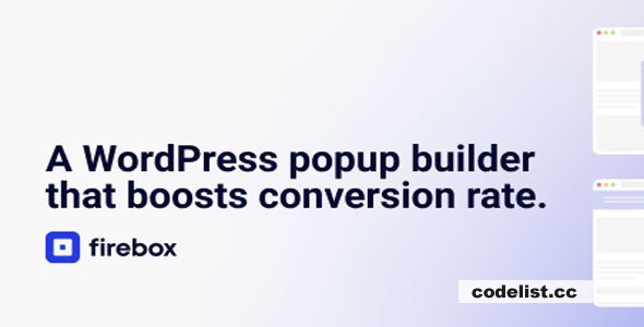 FireBox Pro v2.0.13 - A WordPress Popup Builder that boosts conversion rate