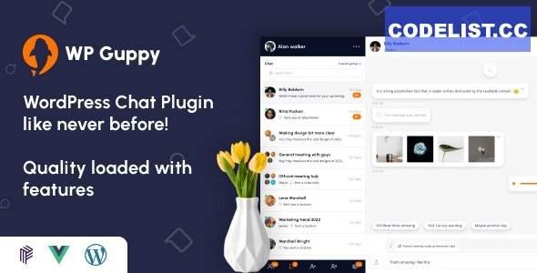 WP Guppy v3.7 - A live chat plugin for WordPress