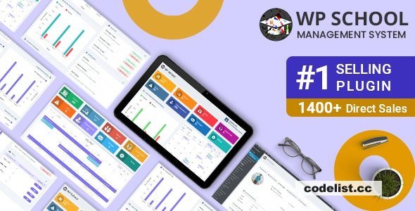 School Management System for Wordpress v87.0