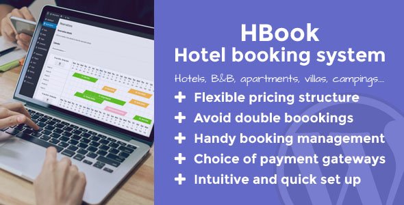 HBook v2.0.11 - Hotel booking system - WordPress Plugin