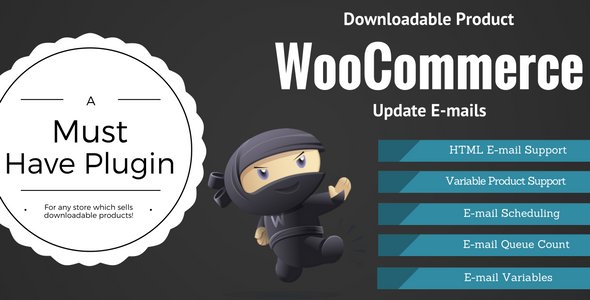 WooCommerce Downloadable Product Update E-mails v2.0.4