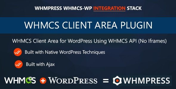 WHMCS Client Area for WordPress by WHMpress v4.0