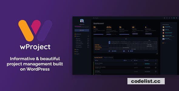 wProject v4.3.1 + Addons