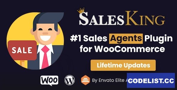 SalesKing v1.6.50 - Ultimate Sales Team, Agents & Reps Plugin for WooCommerce