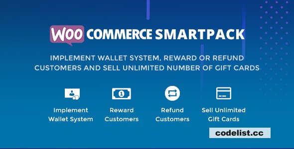WooCommerce Smart Pack v1.4.8 - Gift Card, Wallet, Refund & Reward