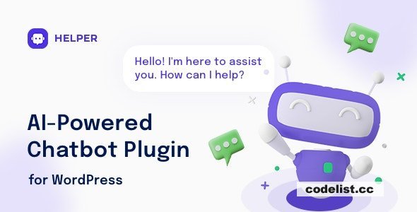 Helper v1.1.3 - OpenAI Chatbot for WordPress
