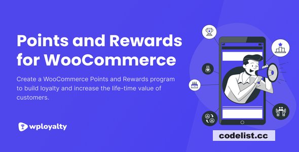WPLoyalty v1.2.8 - WooCommerce Loyalty Points, Rewards and Referral