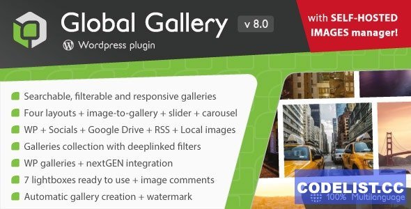Global Gallery v8.1.1 - Wordpress Responsive Gallery